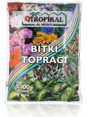 30 Lt Tropikal Bitki Toprağı ( 3 Adet 10 Lt )